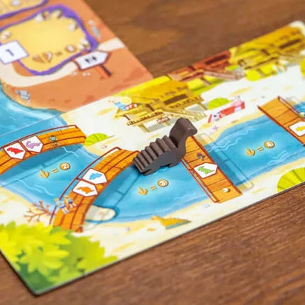Dit is een foto van het spel Draftosaurus Marina - En te koop bij Speldorado Spellenwinkel Delft