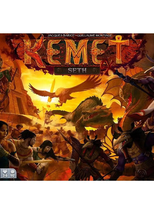 Dit is een foto van het spel Kemet Seth Expansion te koop bij Speldorado Spellenwinkel Delft