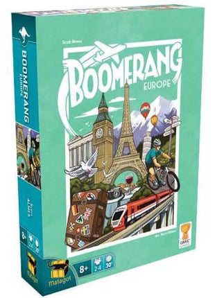 Boomerang Europe – gezellig bordspel – 2 tot 4 spelers