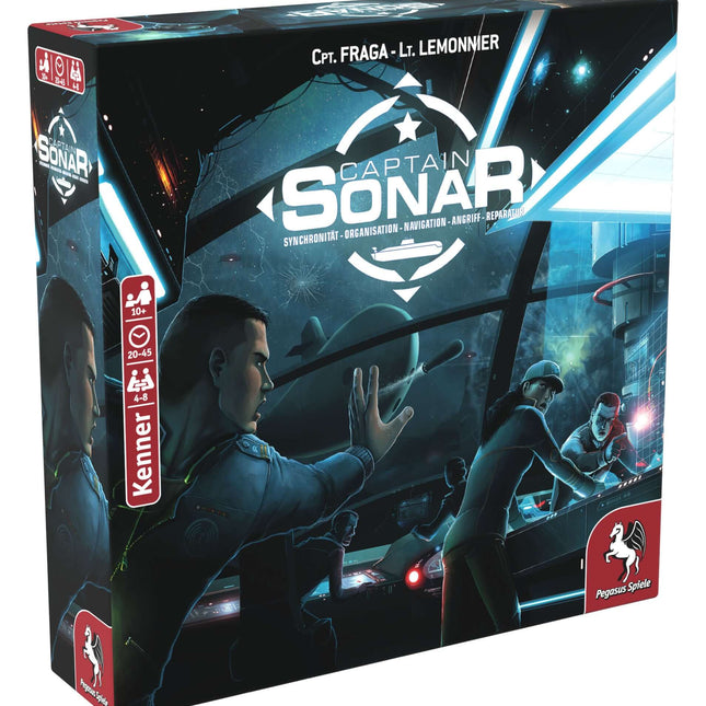 Dit is een foto van het spel Captain Sonar te koop bij Speldorado Spellenwinkel Delft