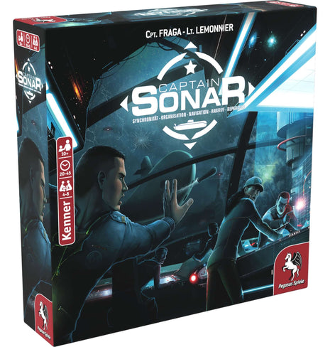 Captain Sonar – gezellig bordspel – 4 tot 8 spelers