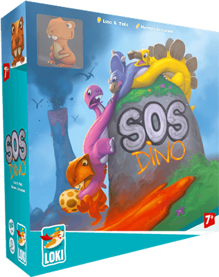 Sos Dino, LOKI51474 van Asmodee te koop bij Speldorado !