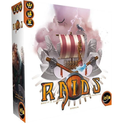 Dit is een foto van het spel Raids - En te koop bij Speldorado Spellenwinkel Delft