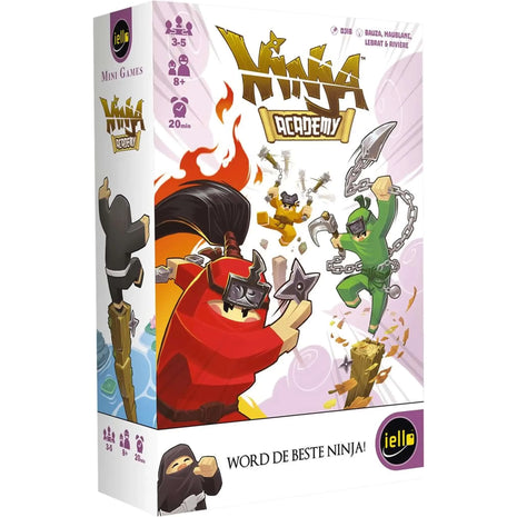 Dit is een foto van het spel Ninja Academy - EN te koop bij Speldorado Spellenwinkel Delft