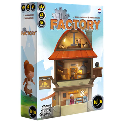 Dit is een foto van het spel Little Factory - EN te koop bij Speldorado Spellenwinkel Delft