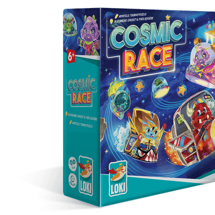 Dit is een foto van het spel Cosmic Race EN te koop bij Speldorado Spellenwinkel Delft