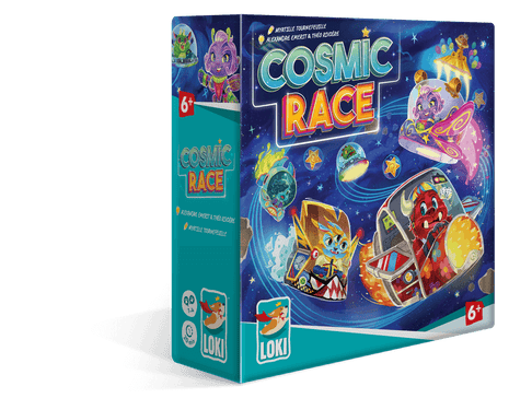 Cosmic Race EN – gezellig kaartspel – 1 tot 4 spelers