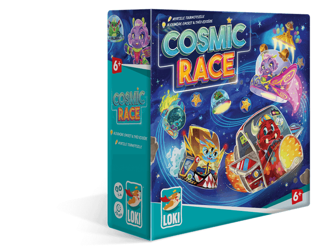 Dit is een foto van het spel Cosmic Race EN te koop bij Speldorado Spellenwinkel Delft