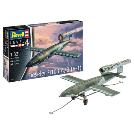 Dit is een foto van het spel Fieseler Fi103 A/B V-1 - 3861 te koop bij Speldorado Spellenwinkel Delft