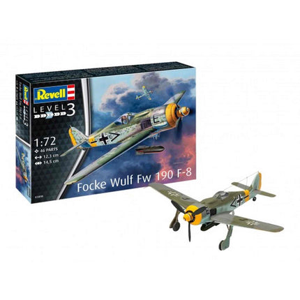 Dit is een foto van het spel Focke Wulf Fw190 F-8 te koop bij Speldorado Spellenwinkel Delft