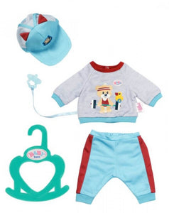 Baby Born Little Sport Outfit Blauw, 50606104 van Vedes te koop bij Speldorado !