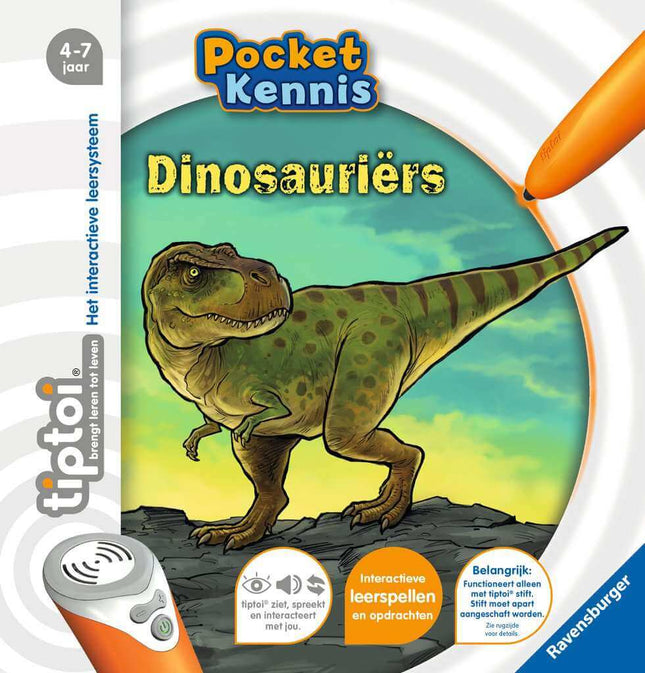 Tiptoi Pocket Kennis: Dinosauriers, 258 van Ravensburger te koop bij Speldorado !