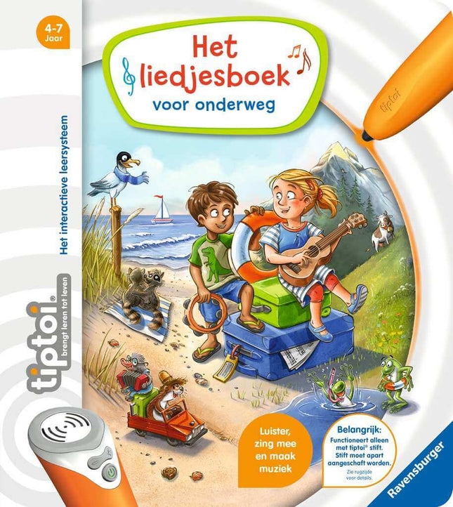 Tiptoi Liedjes Voor Onderweg, 920 van Ravensburger te koop bij Speldorado !