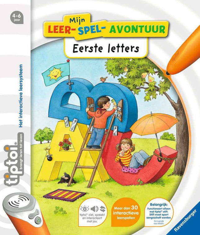 Tiptoi Mijn Leer-Spel-Avontuur: Eerste Letters, 6533 van Ravensburger te koop bij Speldorado !