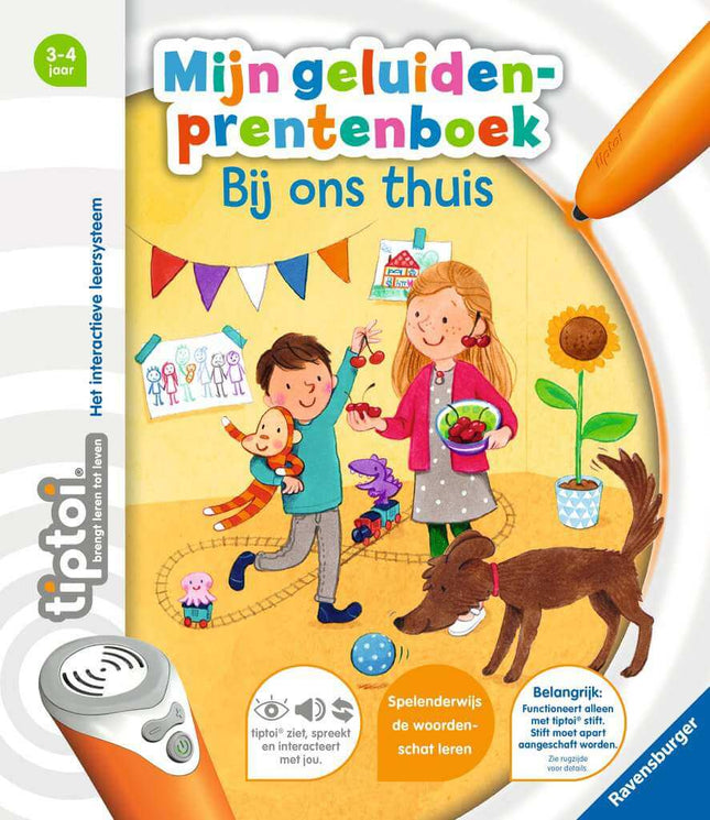 Tiptoi Mijn Geluiden Prentenboek: Bij Ons Thuis, 6939 van Ravensburger te koop bij Speldorado !