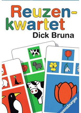 Dick Bruna Reuzenkwartet – kaartspel voor kinderen Vanaf 3 jaar