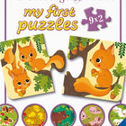 Dit is een foto van het spel Dieren en hun kleintjes - My first puzzles (9 x 2 stukjes) te koop bij Speldorado Spellenwinkel Delft