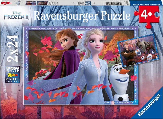 Frozen 2 Ijzige Avonturen 2X24 Stukjes 50109, 50109 van Ravensburger te koop bij Speldorado !