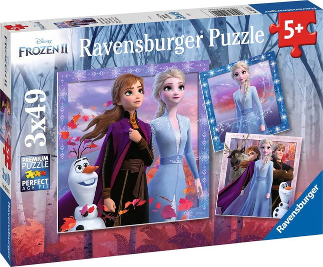 Frozen 2 De Reis Begint 3X49 Stukjes 50116, 50116 van Ravensburger te koop bij Speldorado !