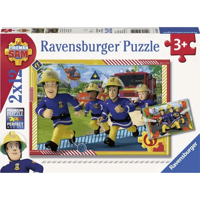 Fireman Sam En Zijn Team 2X12 2450154, 24-50154 van Ravensburger te koop bij Speldorado !