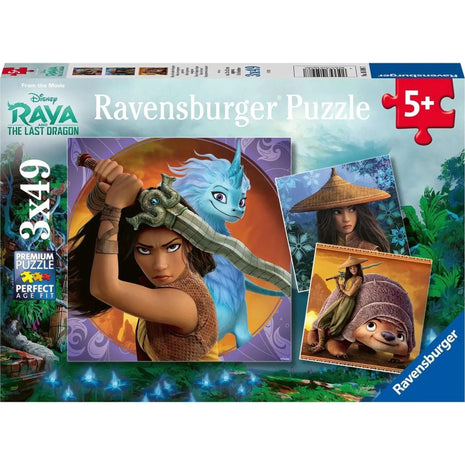 Dit is een foto van het spel Raya, De Dappere Krijger te koop bij Speldorado Spellenwinkel Delft