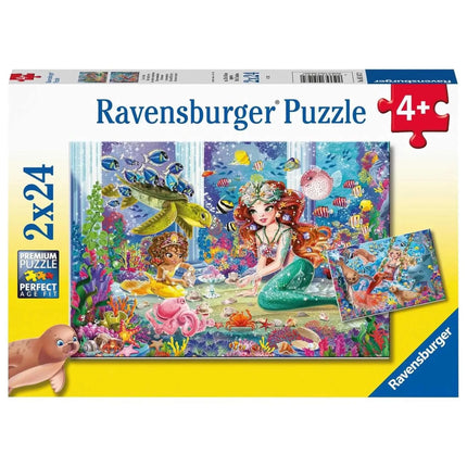 Dit is een foto van het spel Betoverende Zeemeerminnen te koop bij Speldorado Spellenwinkel Delft