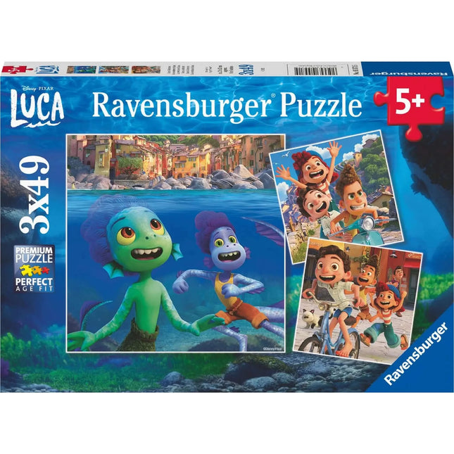 Dit is een foto van het spel Disney Pixar Luca Luca'S Avonturen te koop bij Speldorado Spellenwinkel Delft