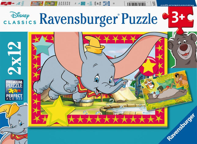 Disney Classics: Adventure Is Calling 2 X 12 Stukjes 55753, 55753 van Ravensburger te koop bij Speldorado !