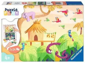 Dit is een foto van het spel JungleAvontuur Puzzle&Play te koop bij Speldorado Spellenwinkel Delft