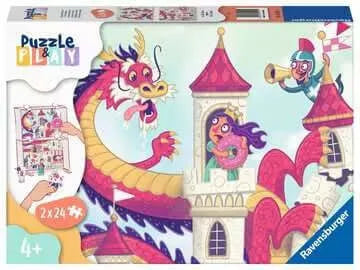 Dit is een foto van het spel Koninkrijk Van De Donuts Puzzle&Play te koop bij Speldorado Spellenwinkel Delft