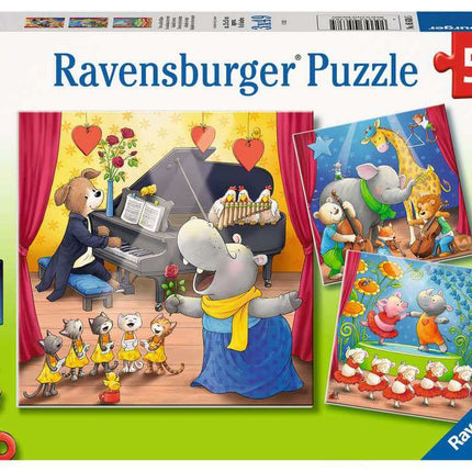 Dit is een foto van het spel Dieren Op Het Podium te koop bij Speldorado Spellenwinkel Delft