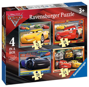 Cars 3: Let'S Race! 4 Puzzels 12+16+20+24 Stukjes 68944, 68944 van Ravensburger te koop bij Speldorado !