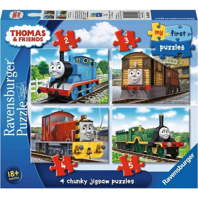 Thomas & Friends, My First Puzzle 2+3+4+5 69408, 69408 van Ravensburger te koop bij Speldorado !