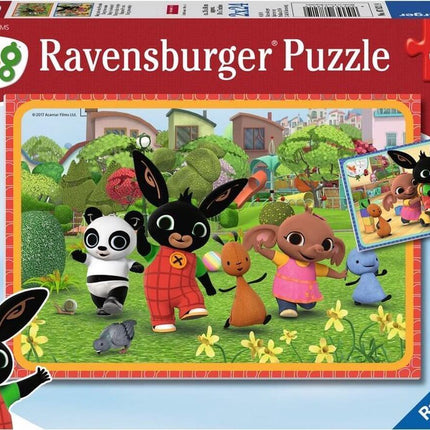 Dit is een foto van het spel Bing En Zijn Vrienden 2X24 Stukjes te koop bij Speldorado Spellenwinkel Delft