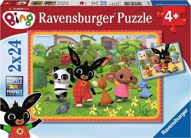 Bing En Zijn Vrienden 2X24 Stukjes 78219, 78219 van Ravensburger te koop bij Speldorado !