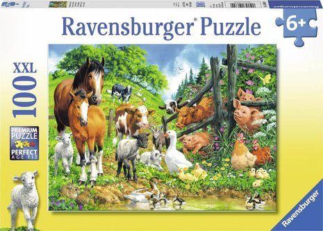 Ravensburger puzzel "The cow in the bathtub" - 1000 stukjes
