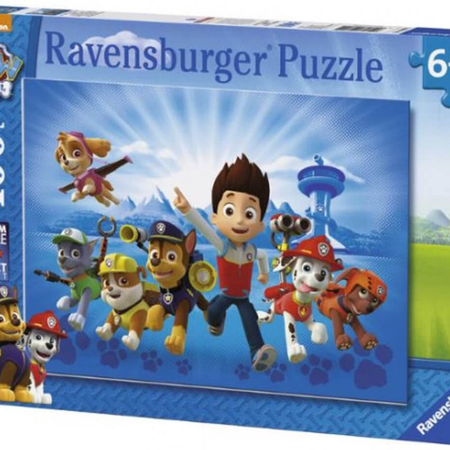 Dit is een foto van het spel De ploeg van Paw Patrol - 100 XXL te koop bij Speldorado Spellenwinkel Delft