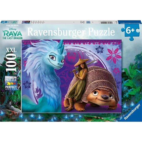 Dit is een foto van het spel Raya De Fantastische Wereld Van Raya te koop bij Speldorado Spellenwinkel Delft