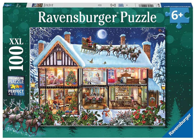 Kerstmis Thuis 100 Stukjes 129966, 129966 van Ravensburger te koop bij Speldorado !