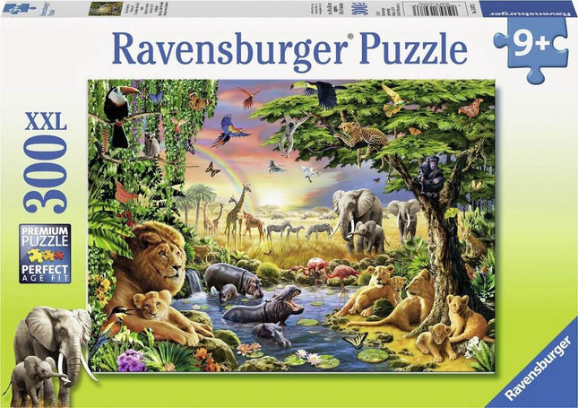 Avondzon Bij De Drinkplaats, 013073 van Ravensburger te koop bij Speldorado !