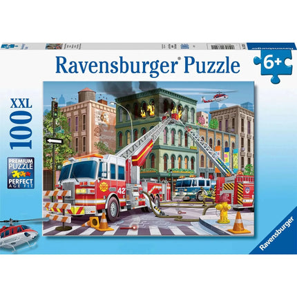 Dit is een foto van het spel Gered Door De Brandweer te koop bij Speldorado Spellenwinkel Delft
