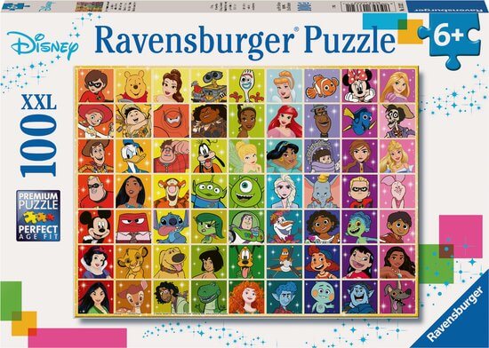 Dit is een foto van het spel Disney Collage te koop bij Speldorado Spellenwinkel Delft