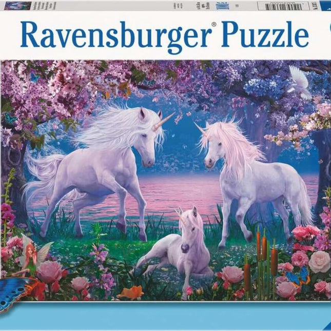 Dit is een foto van het spel Betoverende eenhoorns - 100 XXL te koop bij Speldorado Spellenwinkel Delft