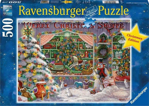 The Christmas Shop 500 Stukjes 165346, 165346 van Ravensburger te koop bij Speldorado !