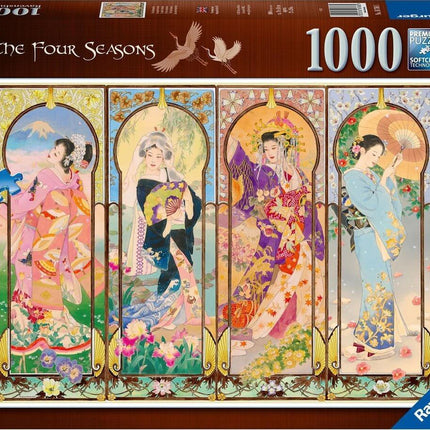 Dit is een foto van het spel De Vier Seizoenen te koop bij Speldorado Spellenwinkel Delft