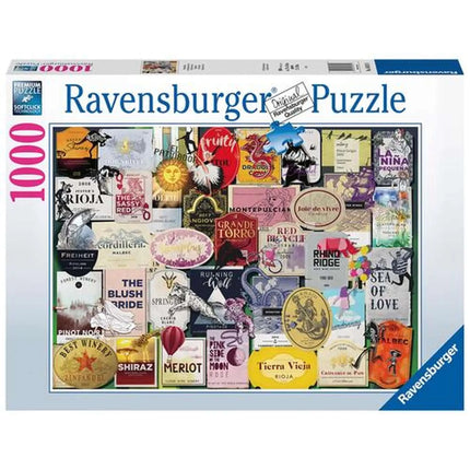 Dit is een foto van het spel Wijnlabels te koop bij Speldorado Spellenwinkel Delft