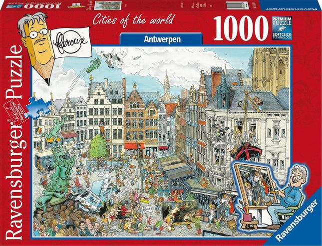 Fleroux Antwerpen 1000 Stukjes 171446, 171446 van Ravensburger te koop bij Speldorado !