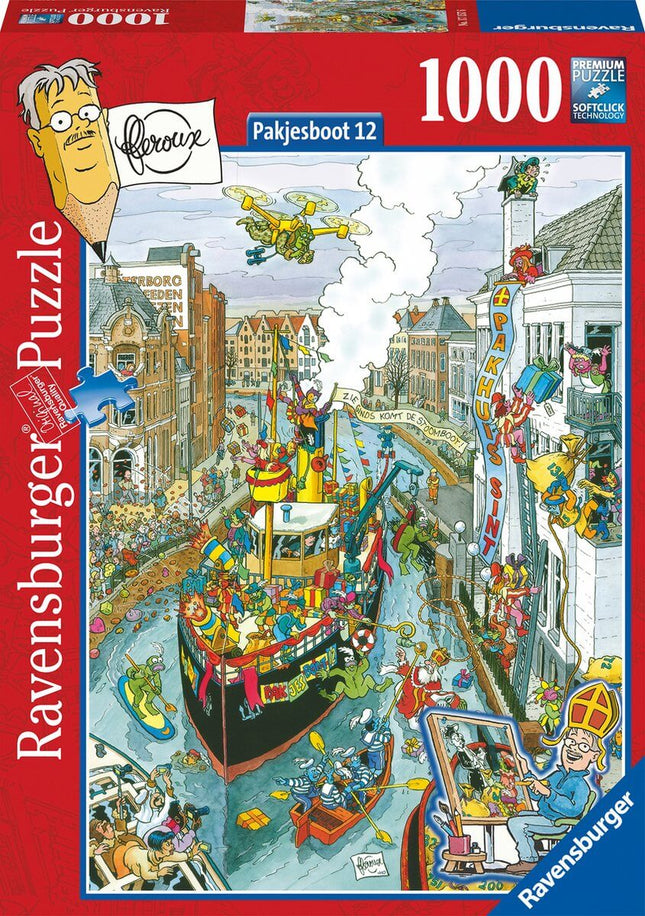 Fleroux Pakjesboot 1000 Stukjes 171576, 171576 van Ravensburger te koop bij Speldorado !