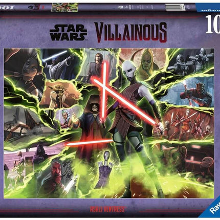 Dit is een foto van het spel Star Wars Villainous Asajj Ventress te koop bij Speldorado Spellenwinkel Delft
