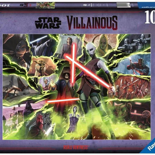 Dit is een foto van het spel Star Wars Villainous Asajj Ventress te koop bij Speldorado Spellenwinkel Delft